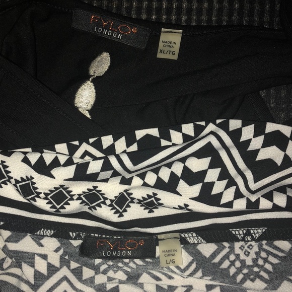 Nwot FYLO 2PC set top & skirt - Picture 6 of 6